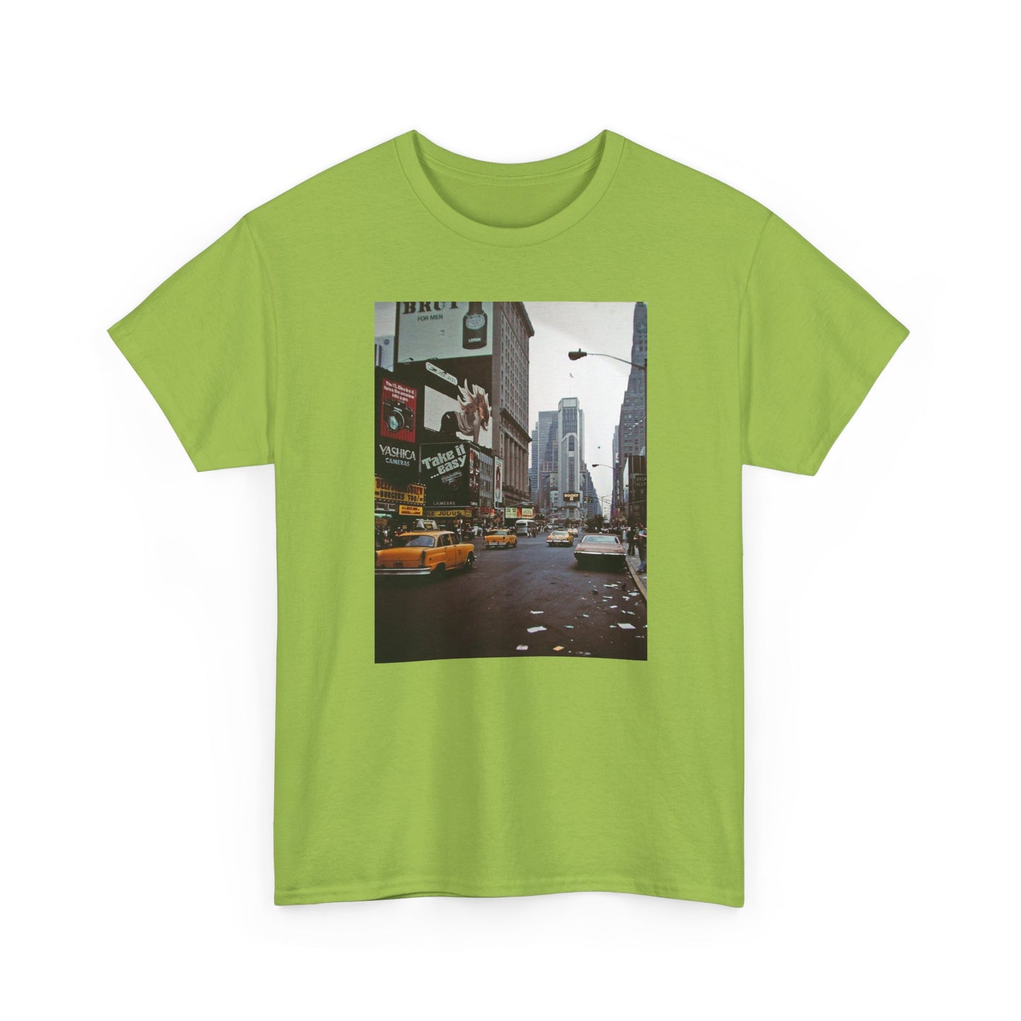 New York retro vintage supreme style Heavy Cotton Tee
