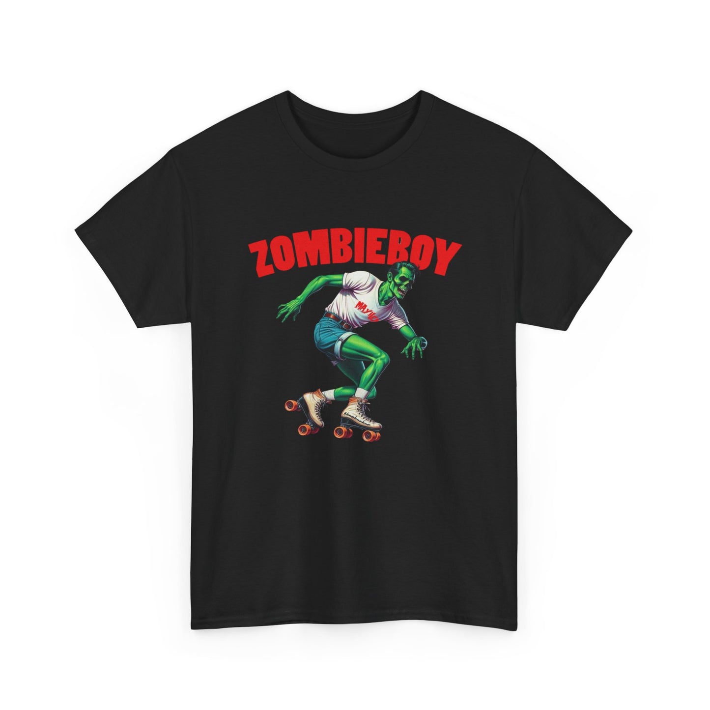 Zombie Boy Graphic T Shirt Unisex Heavy Cotton Tee