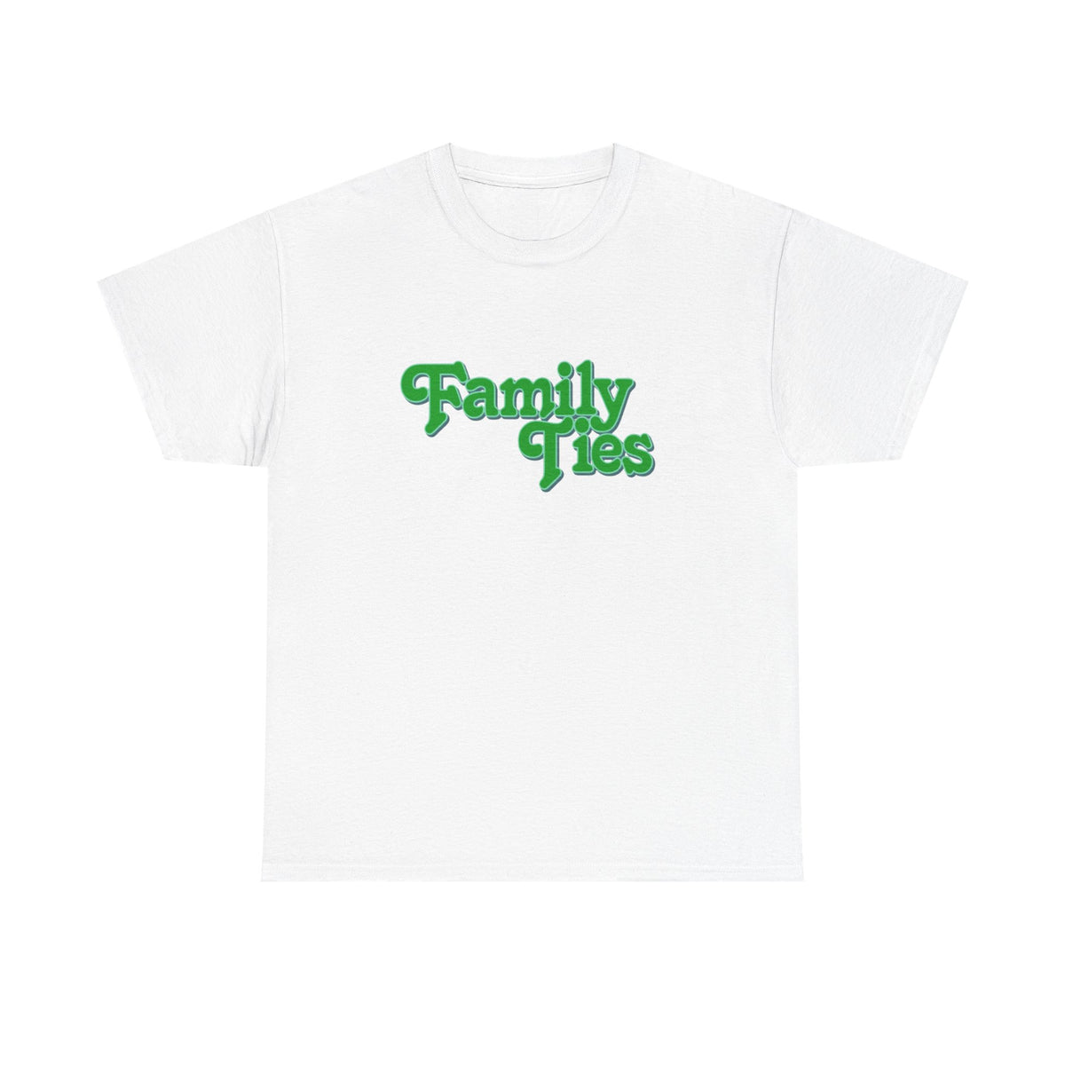 Family Ties Graphic T Shirt Vintage Retro Tv Series Unisex Heavy Cotton Tee