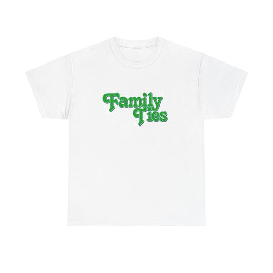 Family Ties Graphic T Shirt Vintage Retro Tv Series Unisex Heavy Cotton Tee