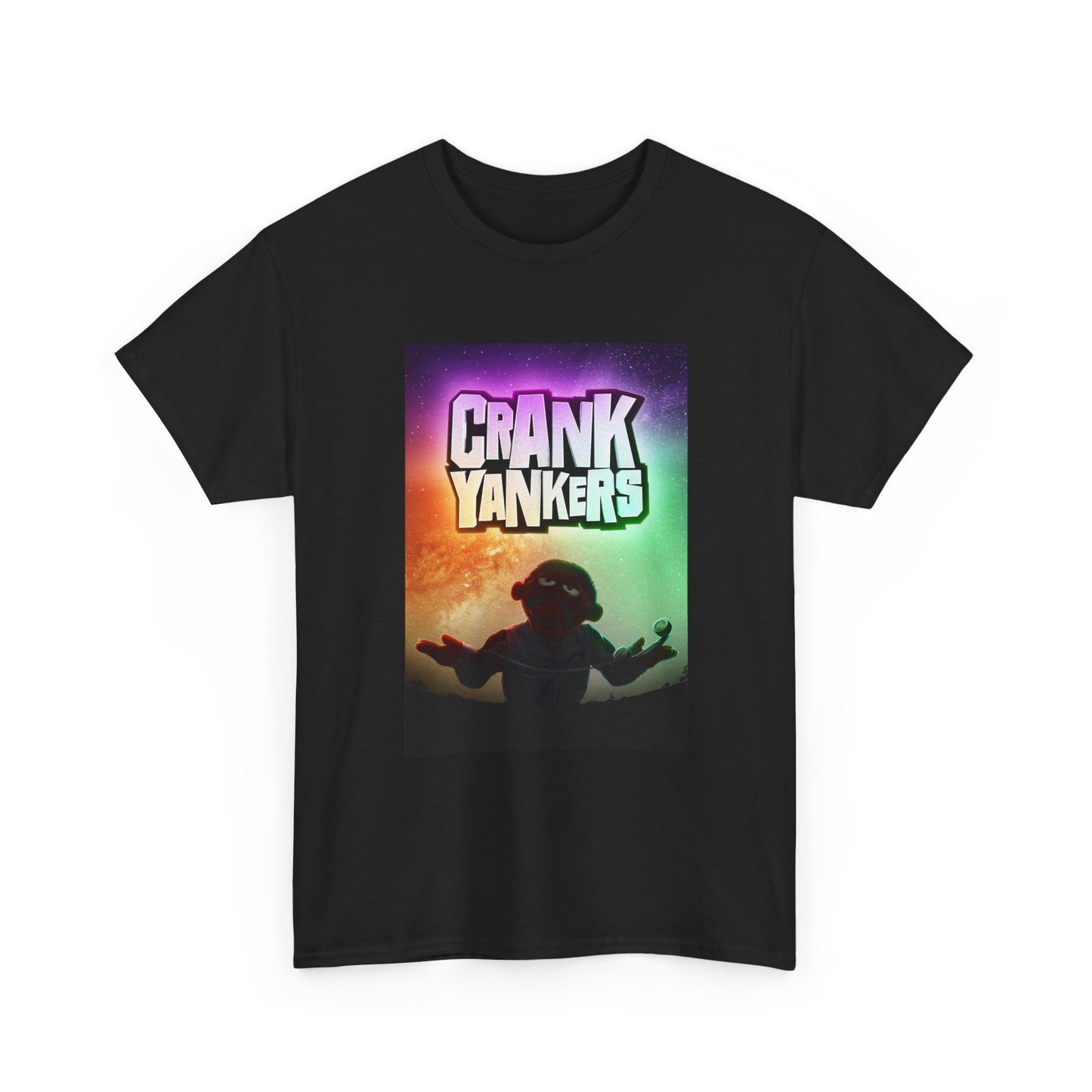 Crank Yankers Tshirt Funny Sketch Comedy Prank Show Retro Unisex Heavy Cotton