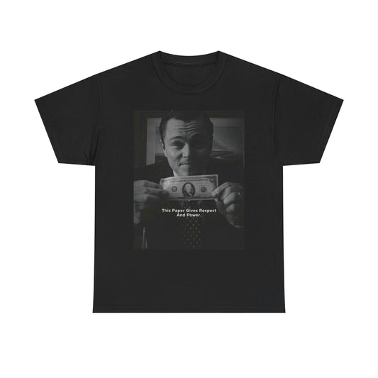 The Wolf Of Wall Street Graphic T Shirt S-5XL Unisex Heavy Cotton Tee