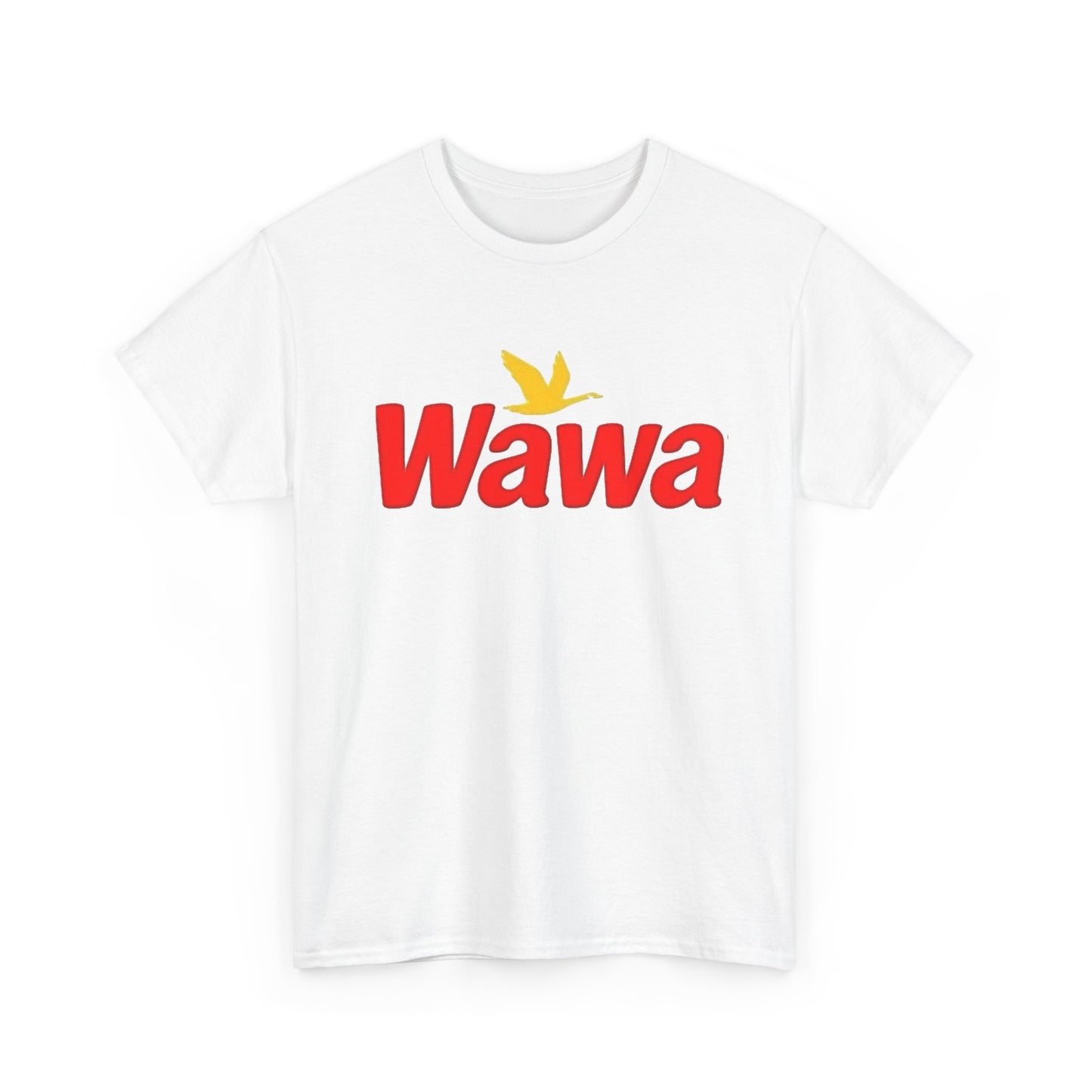 Wawa Funny Gas Station Graphic T Shirt Unisex Heavy Tee NEW