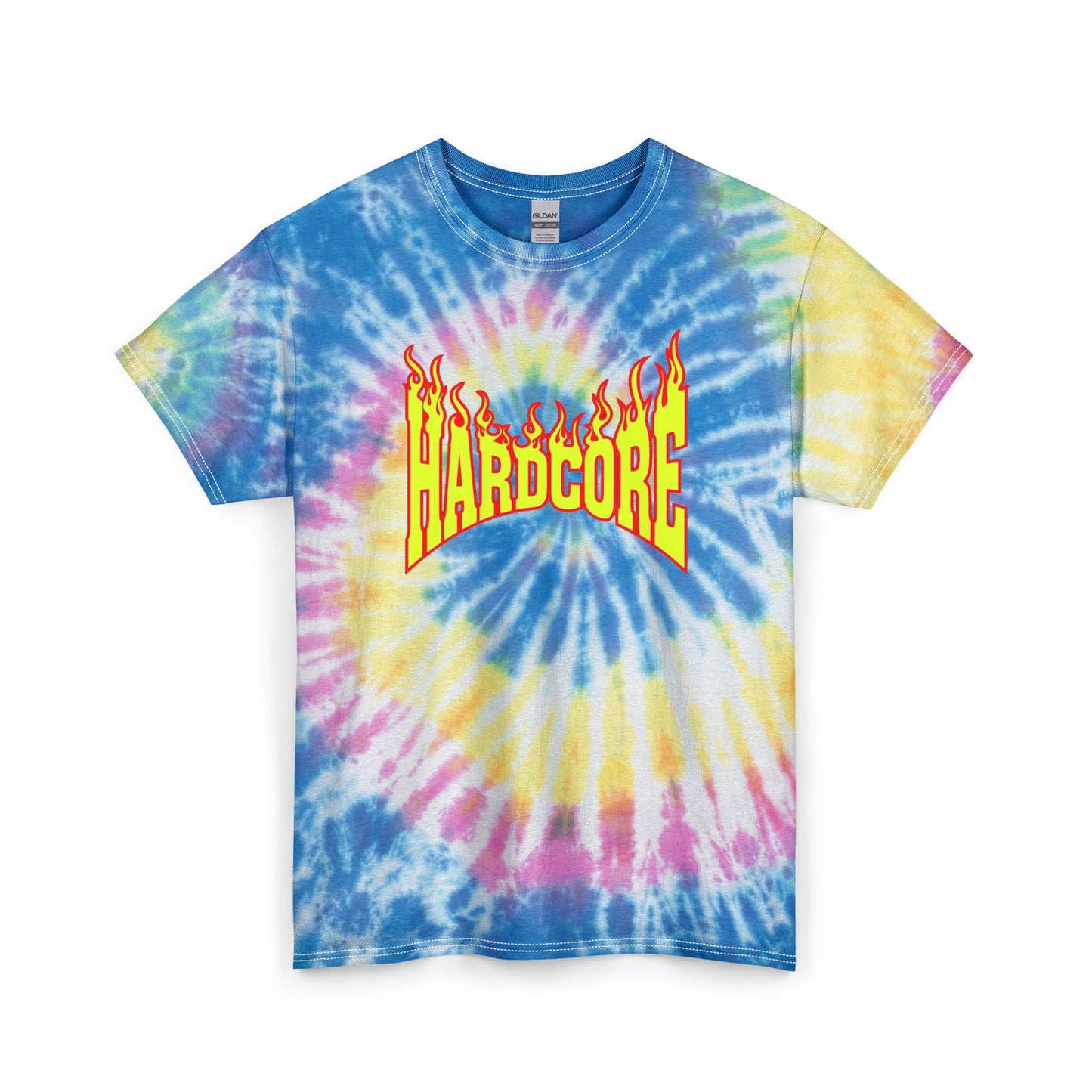 Hardcore Skateboards T Shirt Unisex Tie Dye Cotton Tee Gift