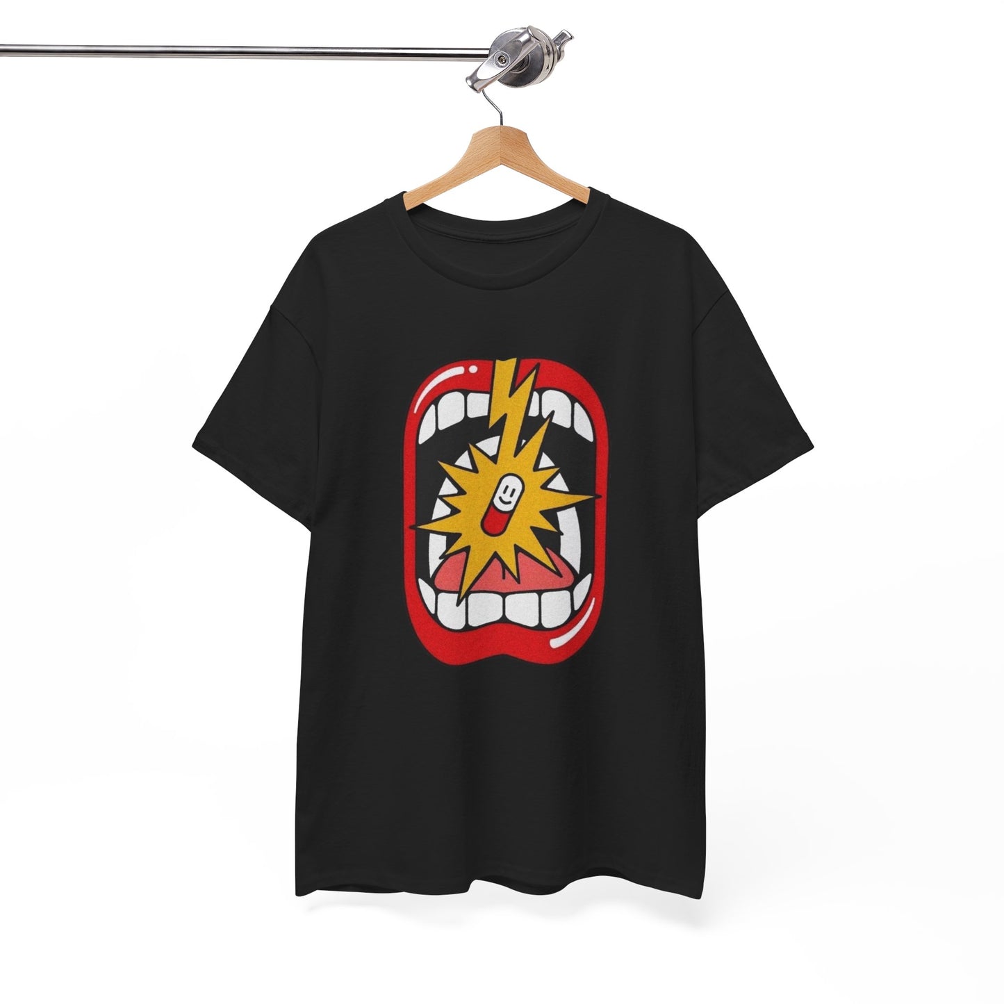 Happy Trip Graphic T Shirt Unisex Heavy Cotton Tee