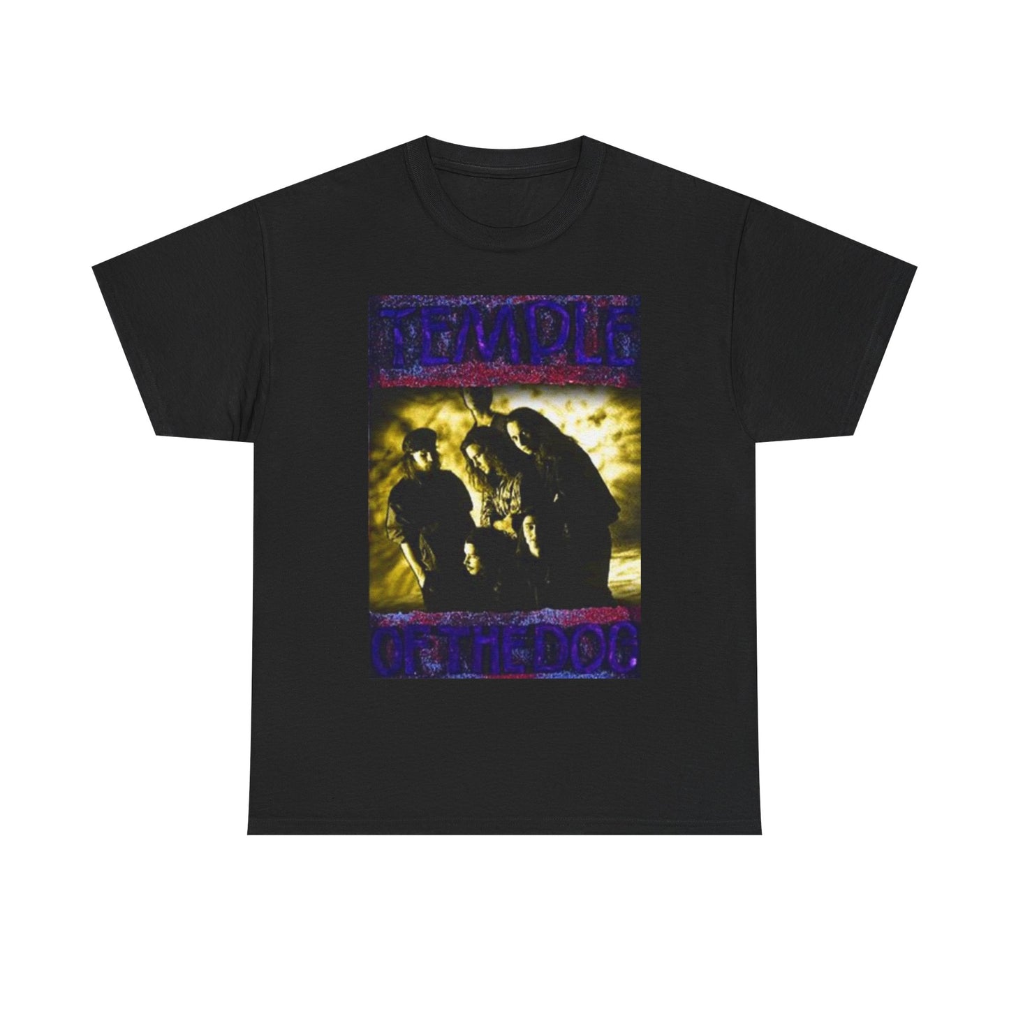 Temple of the Dog Tshirt Vintage Grunge Graphic Pearl Unisex Heavy Cotton Tee