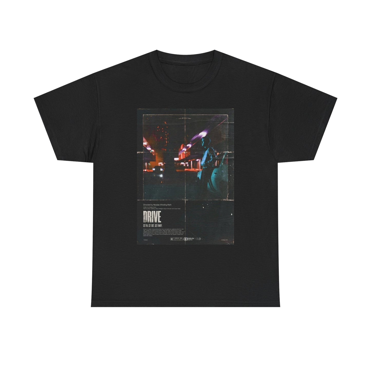 Drive Movie Poster T Shirt BRAND NEW Apparel Unisex Graphic Tee USA