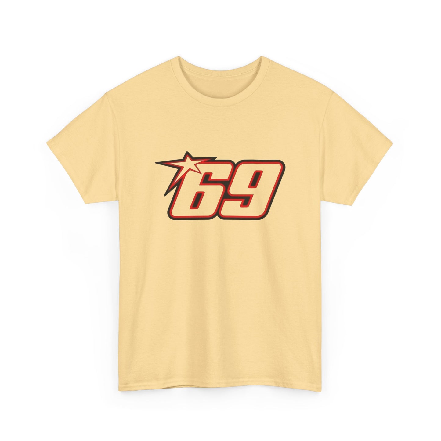 69 Retro Graphic T Shirt NEW Adult Unisex Heavy Cotton Tee