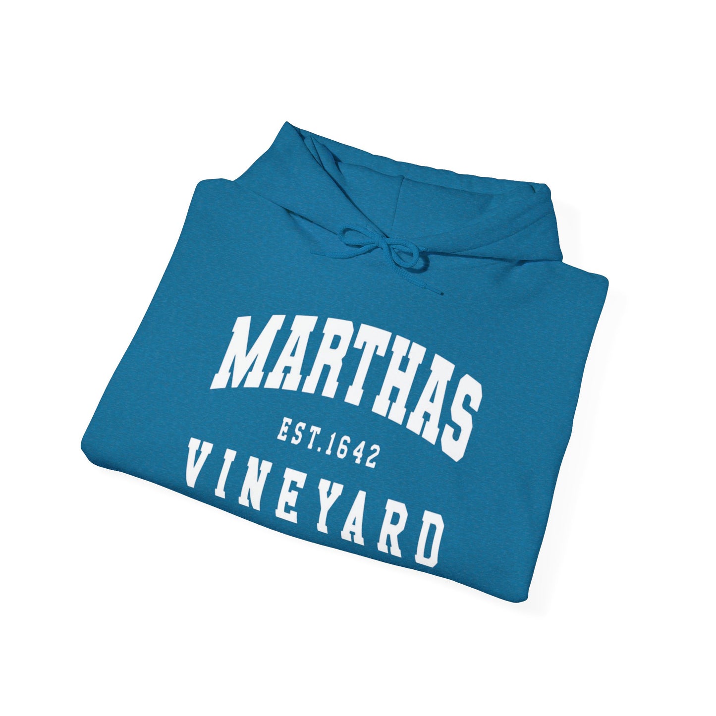 Martha's Vineyard Logo Graphic Hoodie Hooded Sweatshirt NEW ADULT