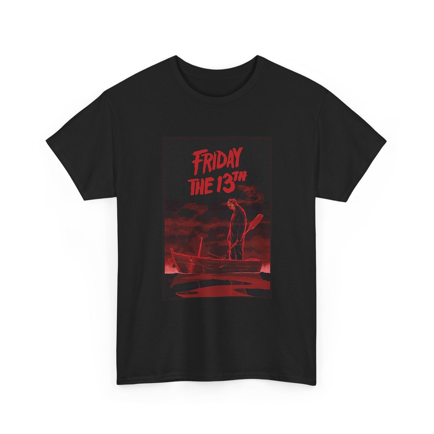 Friday The 13th Tshirt Retro Horror Movie Merch Retro Unisex Heavy Cotton Tee 7