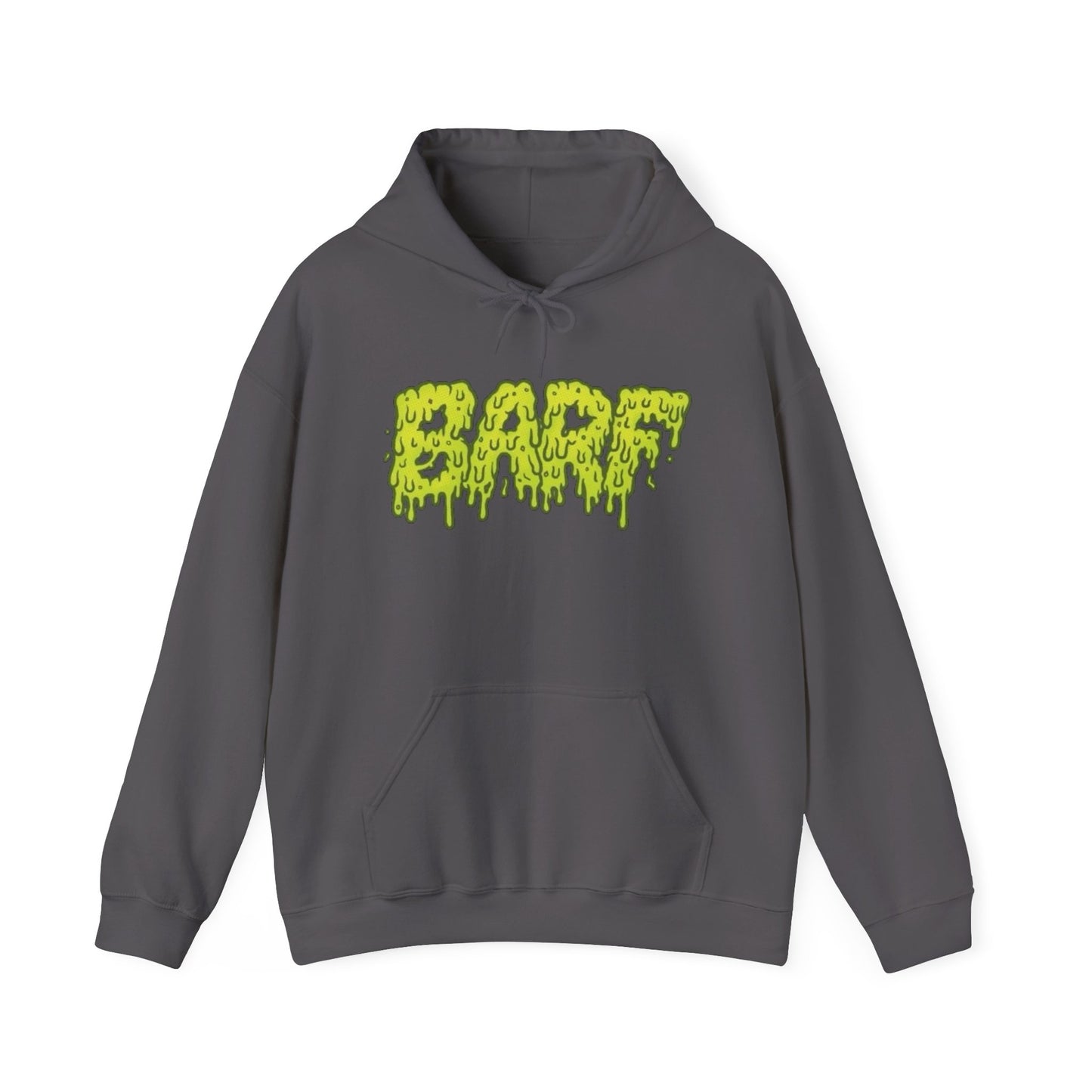 Barf Funny Vintage Logo Graphic Hoodie Unisex Heavy Blend™ Hooded Sweatshirt