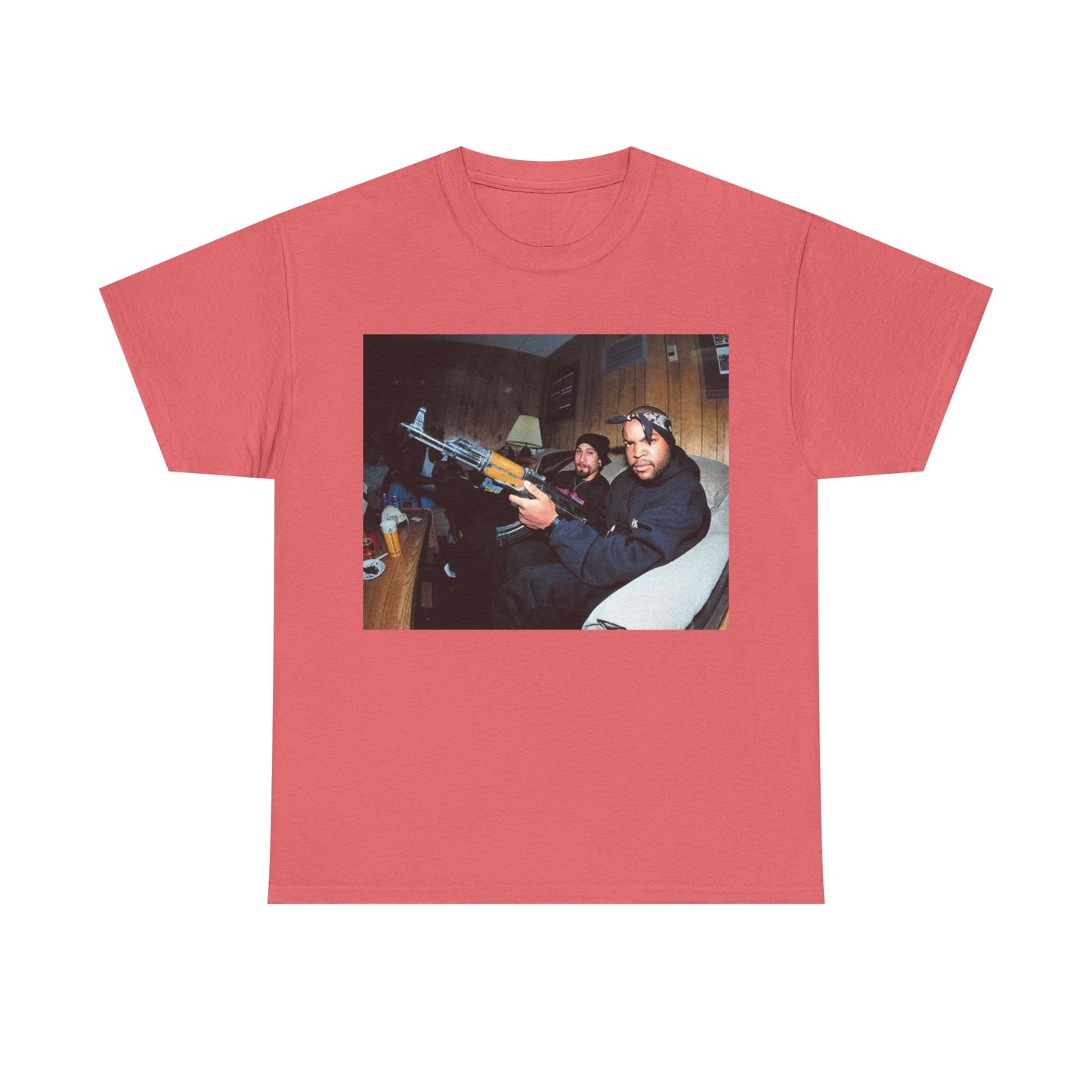 Ice cube T-shirt vintage 90s NWA California retro meme Unisex Heavy Cotton Tee