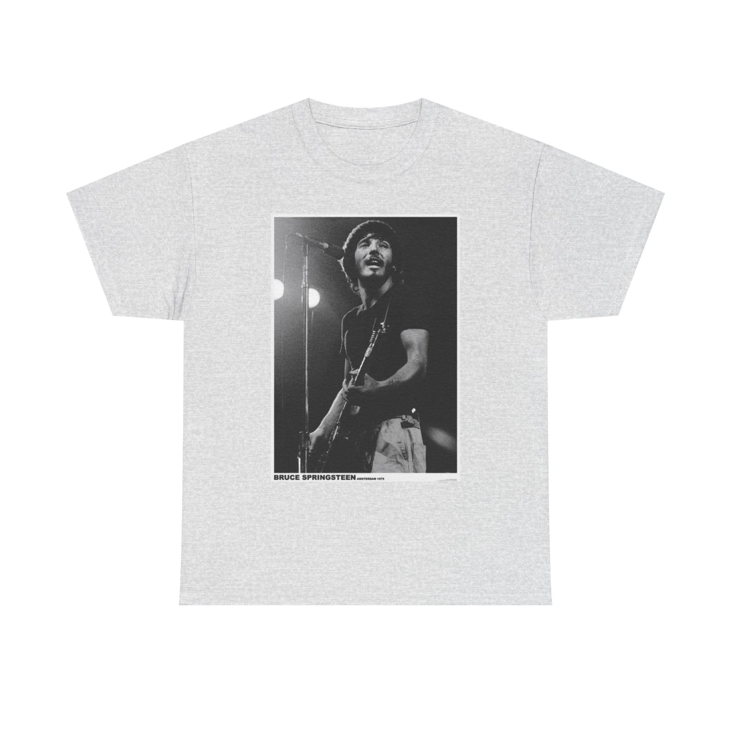 Bruce Springsteen Graphic T Shirt Vintage Photo Unisex Heavy Cotton Tee