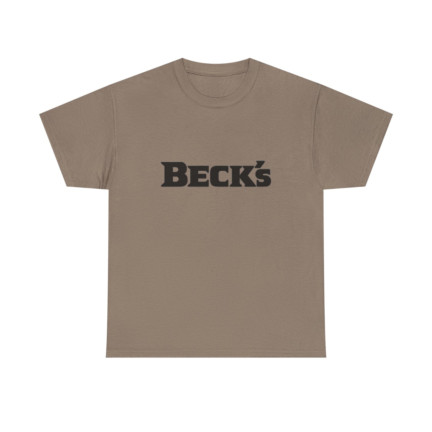 Becks Beer Vintage Tee Graphic T Shirt NEW Unisex Heavy Cotton Tee