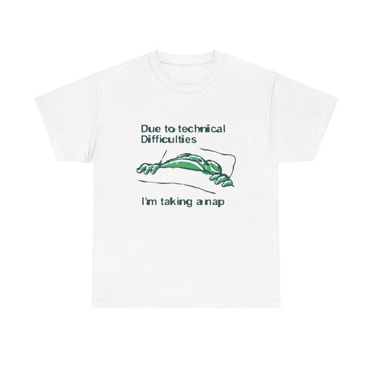 I'm Taking A Nap Hilarious Graphic T Shirt ADULT NEW Heavy Cotton Tee