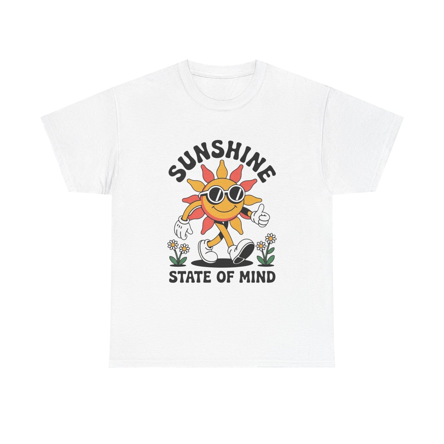 Sunshine State Of Mind Graphic T Shirt NEW ADULT TEE VINTAGE