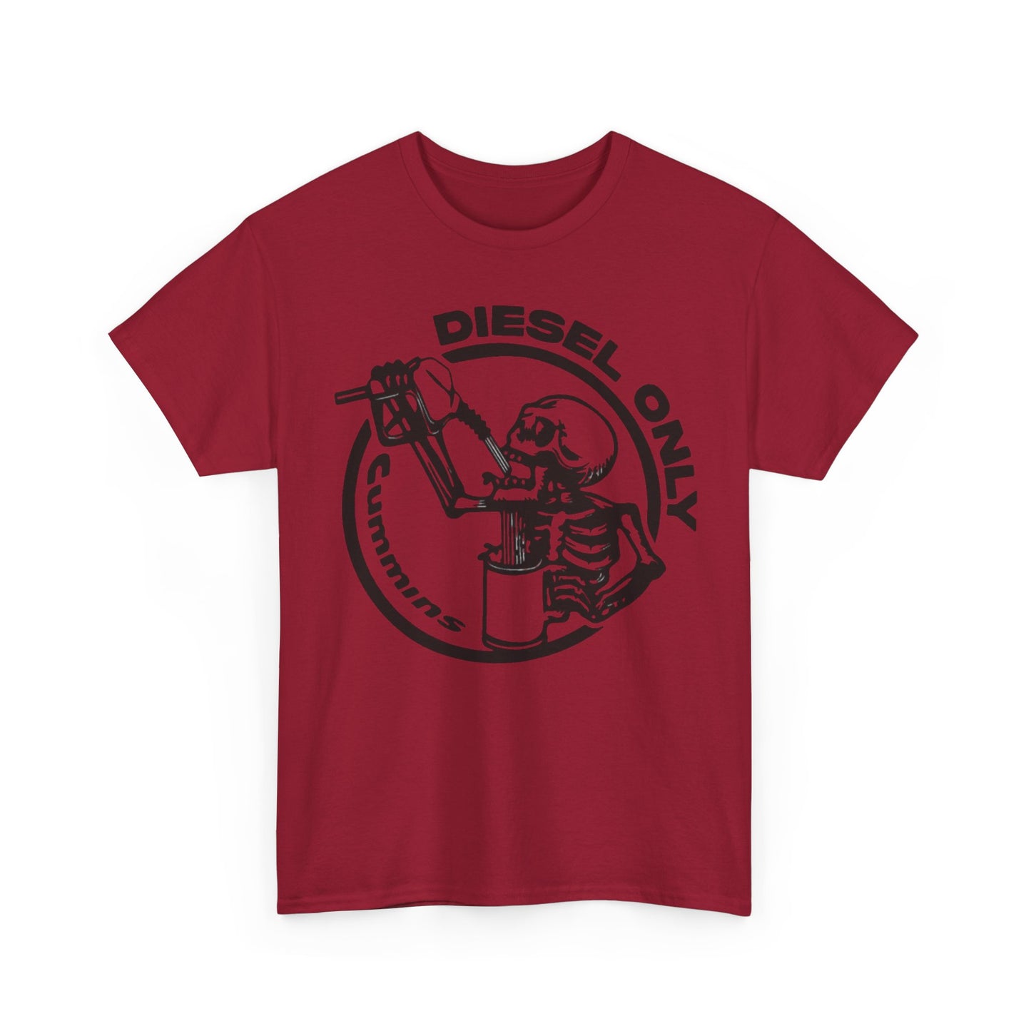 Diesel Only Cummins Graphic T Shirt Unisex Heavy Cotton Tee NEW