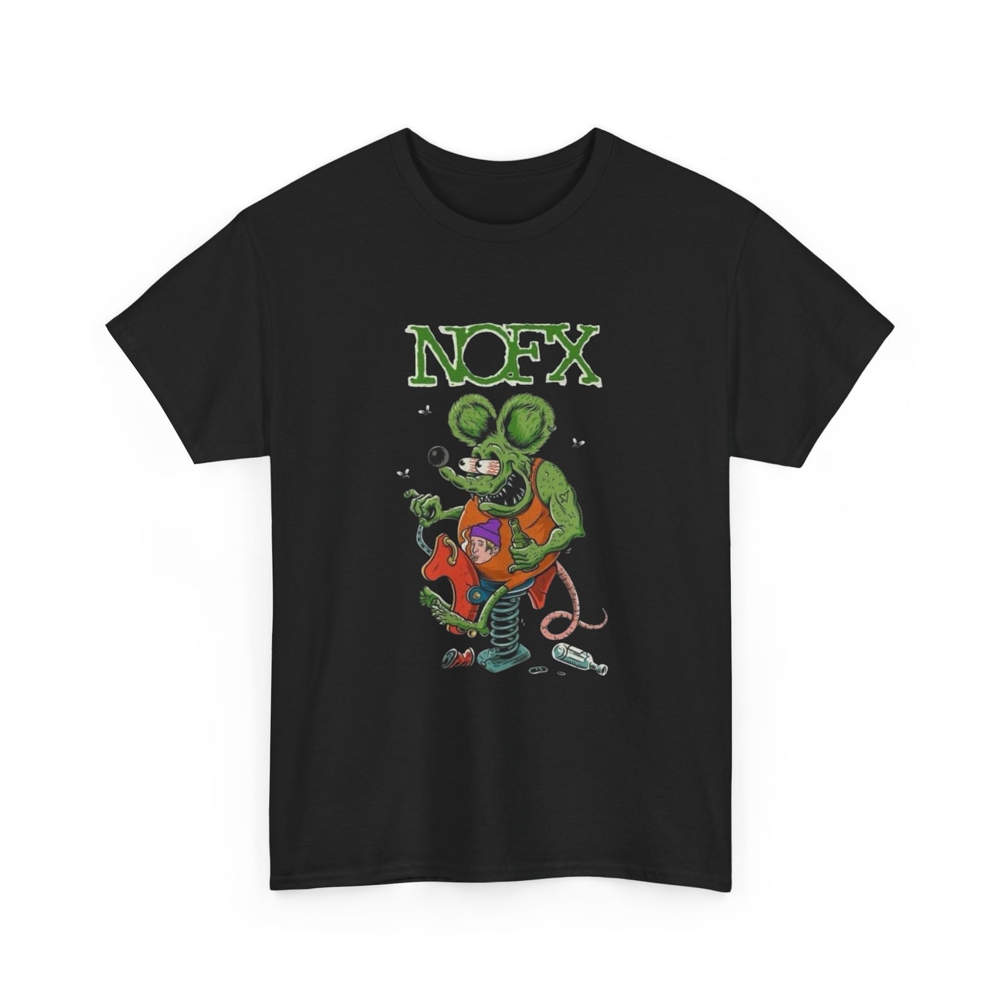 NOFX Graphic T Shirt ADULT NEW Heavy Cotton Tee