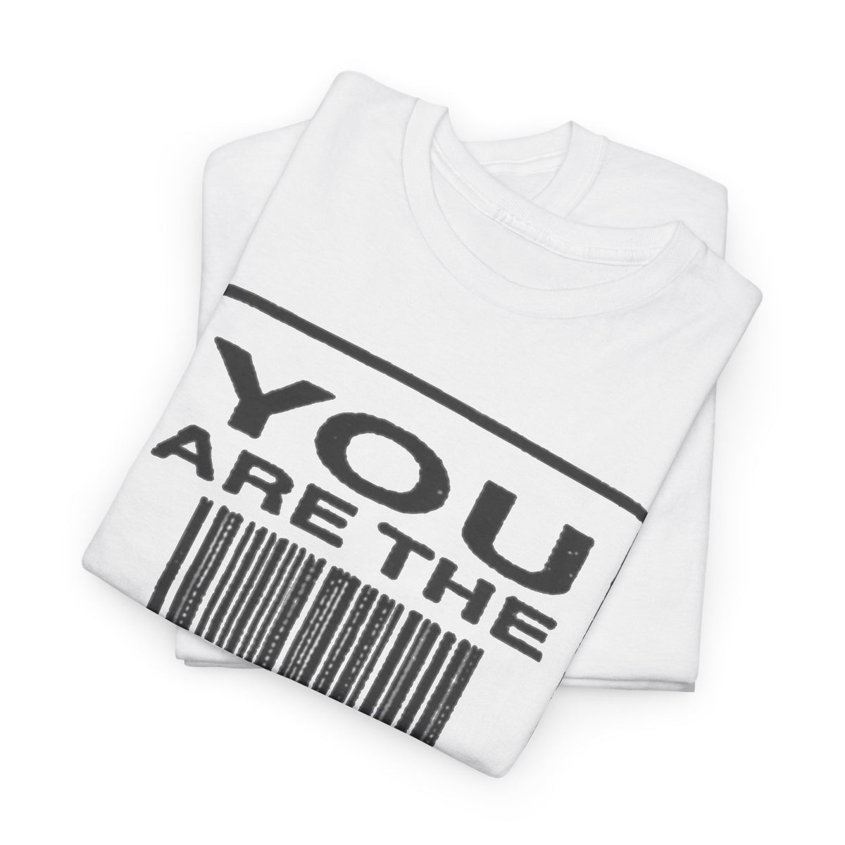 You Are the Product Barcode Graphic T-Shirt Men's Tee