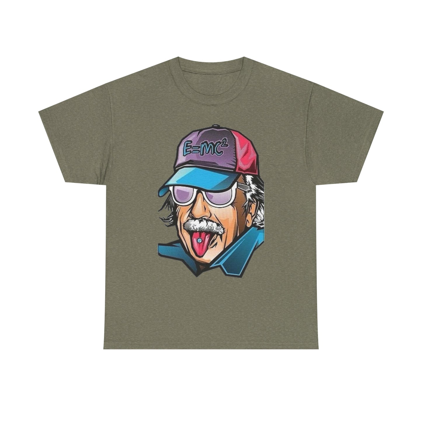 Einstein Tripping Funny Graphic T Shirt NEW Unisex Heavy Cotton Tee