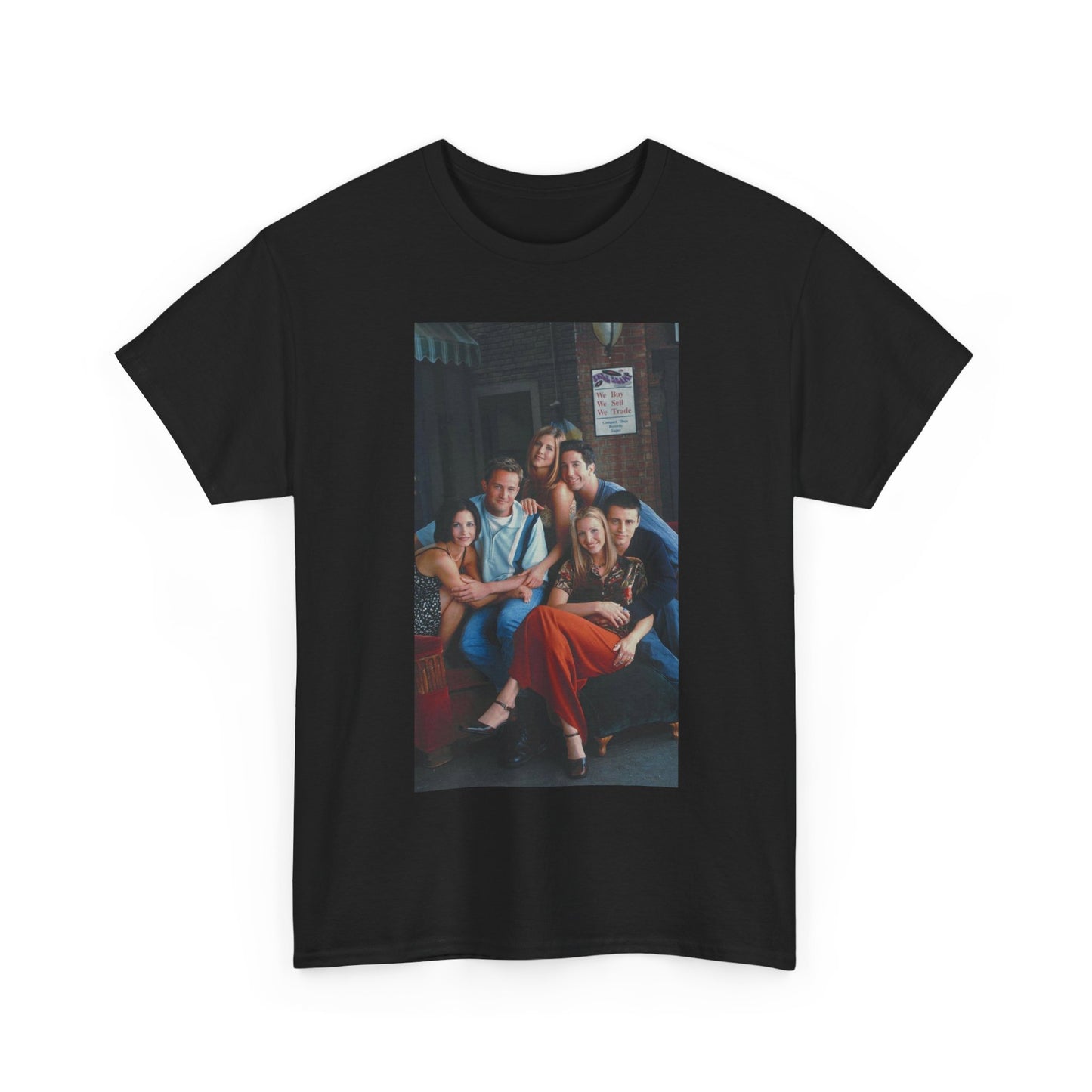 Friends shirt vintage New York retro art graphic Unisex Heavy Cotton Tee