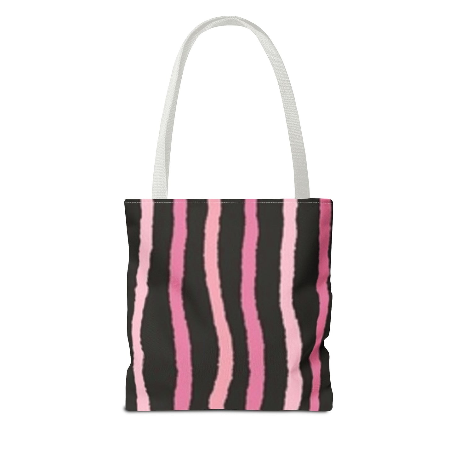 Pink Stripes BRAND NEW Modern Purse - Pocketbook - Travel Tote Bag (AOP)