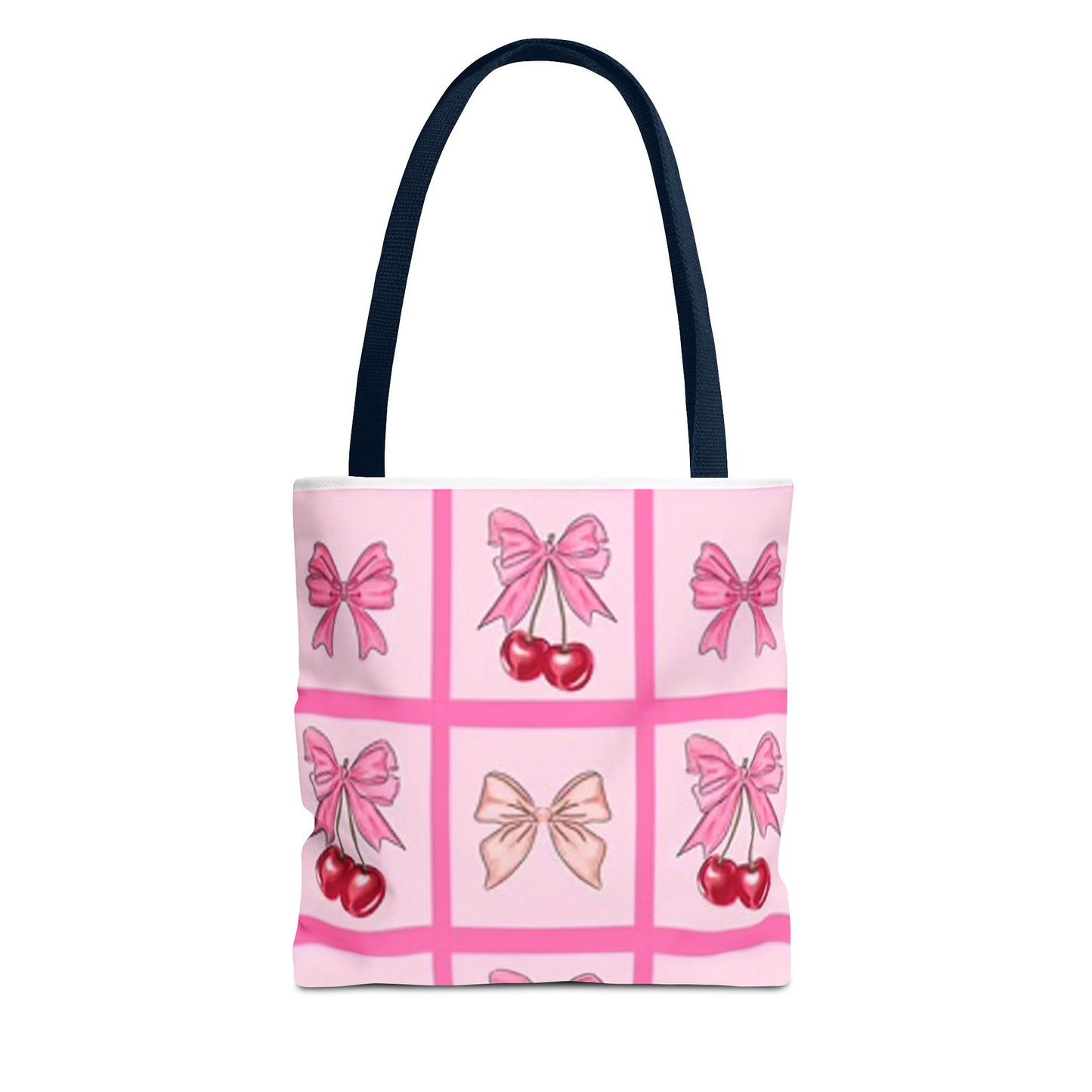 Pink Bows Upside Down Graphic BRAND NEW Tote Bag (AOP)