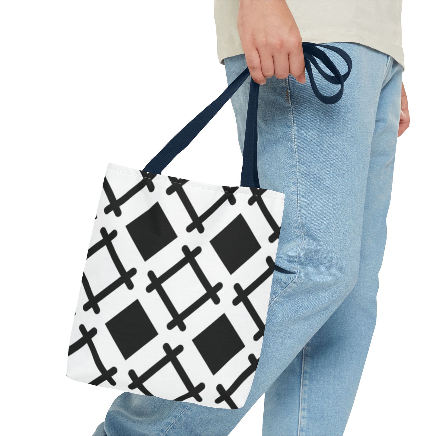 Black And White Pattern BRAND NEW Modern Purse - Pocketbook - Travel Tote Bag