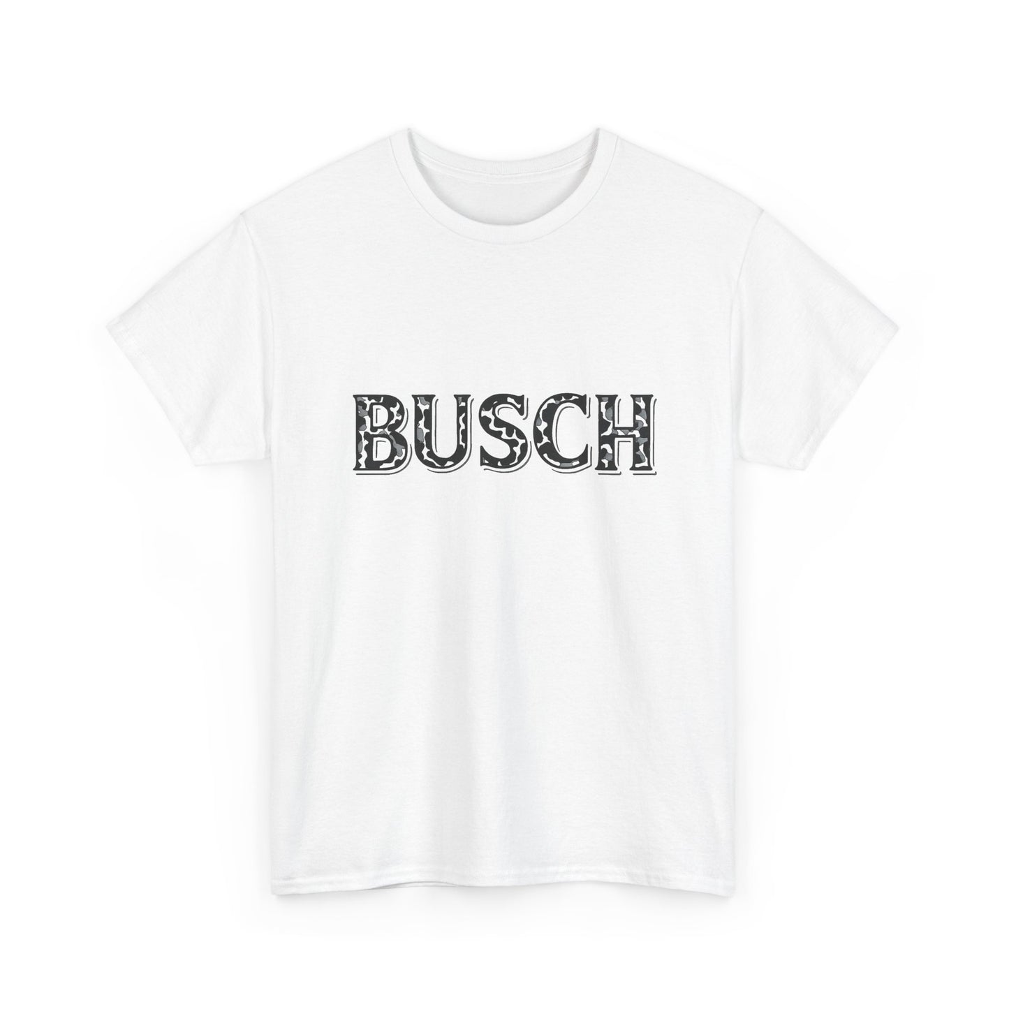 Busch Beer MULTIPLE COLORS Graphic T Shirt NEW Unisex Heavy Cotton Tee