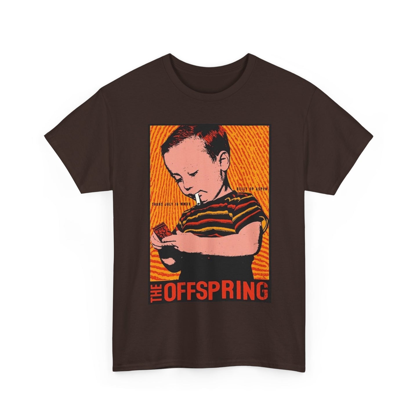 The offspring shirt vintage art retro cigarette band rock Unisex Heavy Cotton