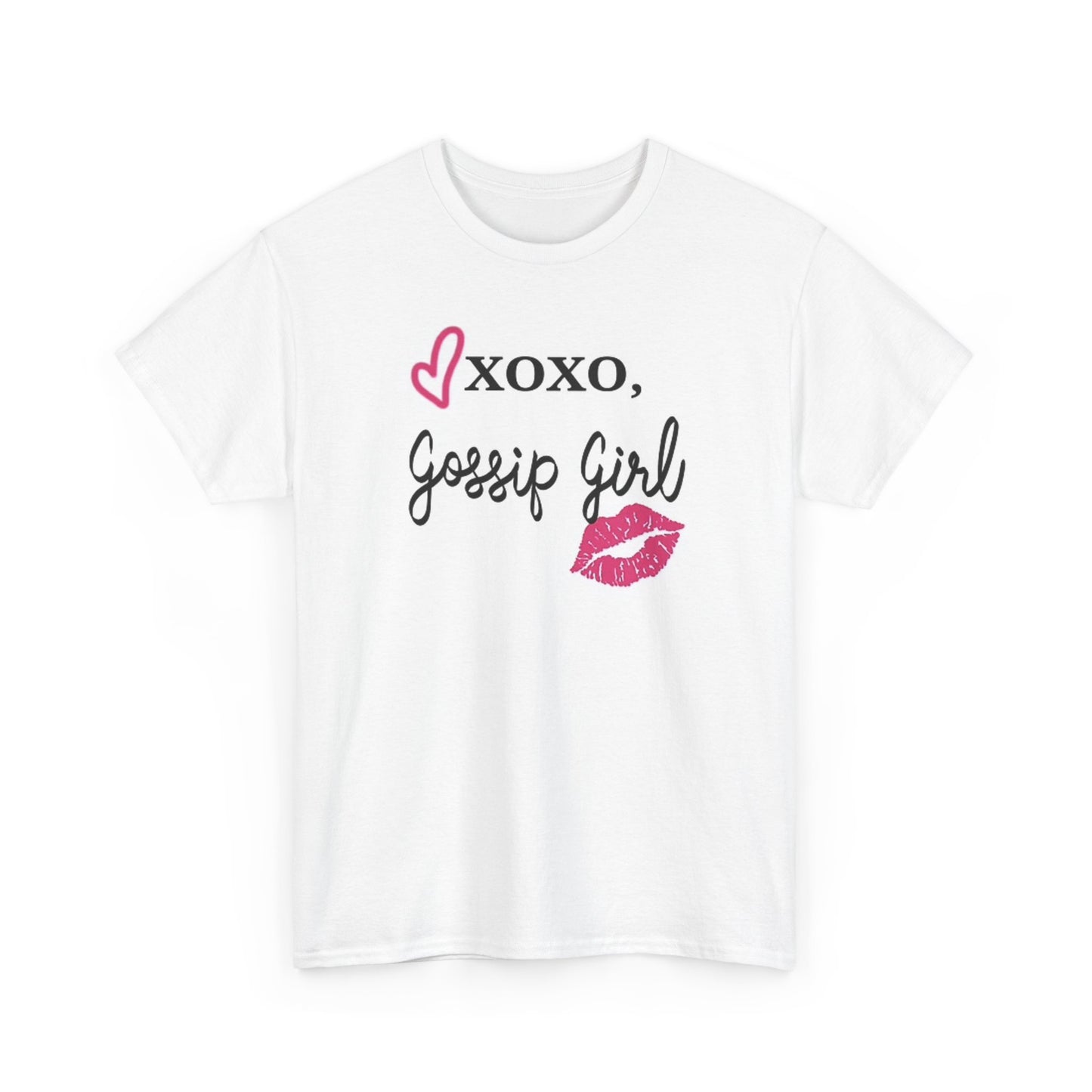 Gossip Girl Graphic T Shirt XOXO Apparel Unisex Heavy Cotton Tee