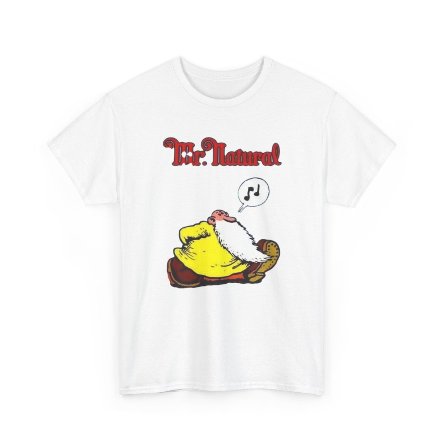 Mr Natural Vintage Graphic T-Shirt Unisex Heavy Cotton Tee
