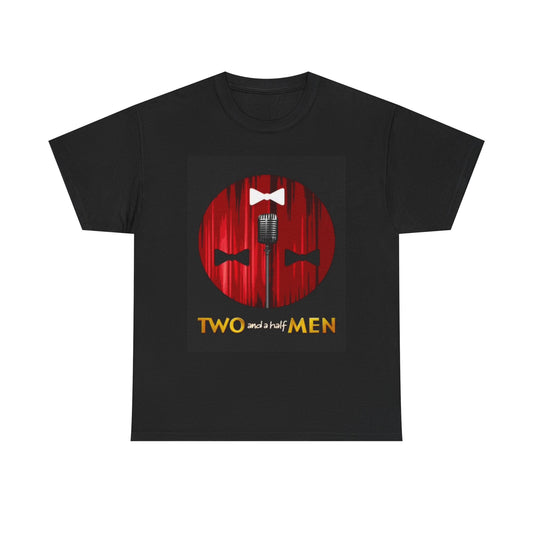 Two And A Half Men T Shirt BRAND NEW Apparel Unisex Heavy Cotton Tee