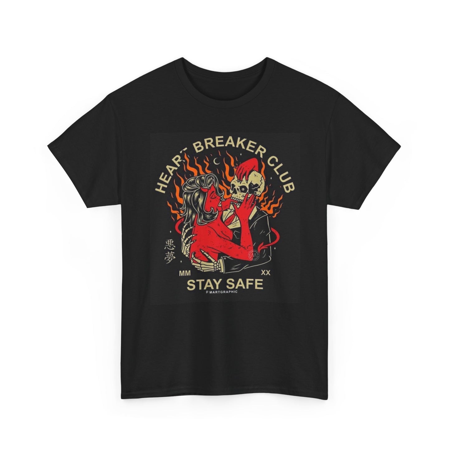 Heartbreaker Club Graphic T Shirt NEW Cotton Tee Gift
