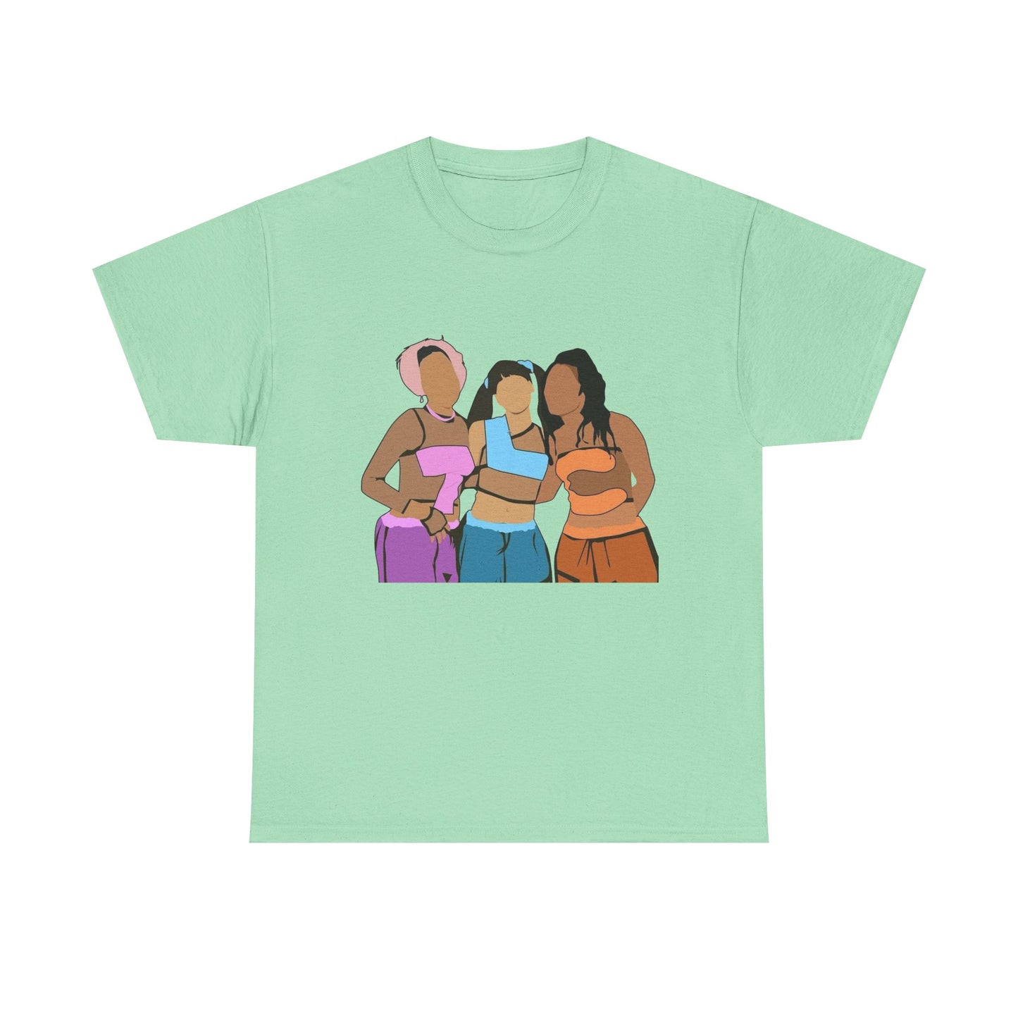 TLC Retro Hip hop 90's Graphic T Shirt NEW Unisex Heavy Cotton Tee