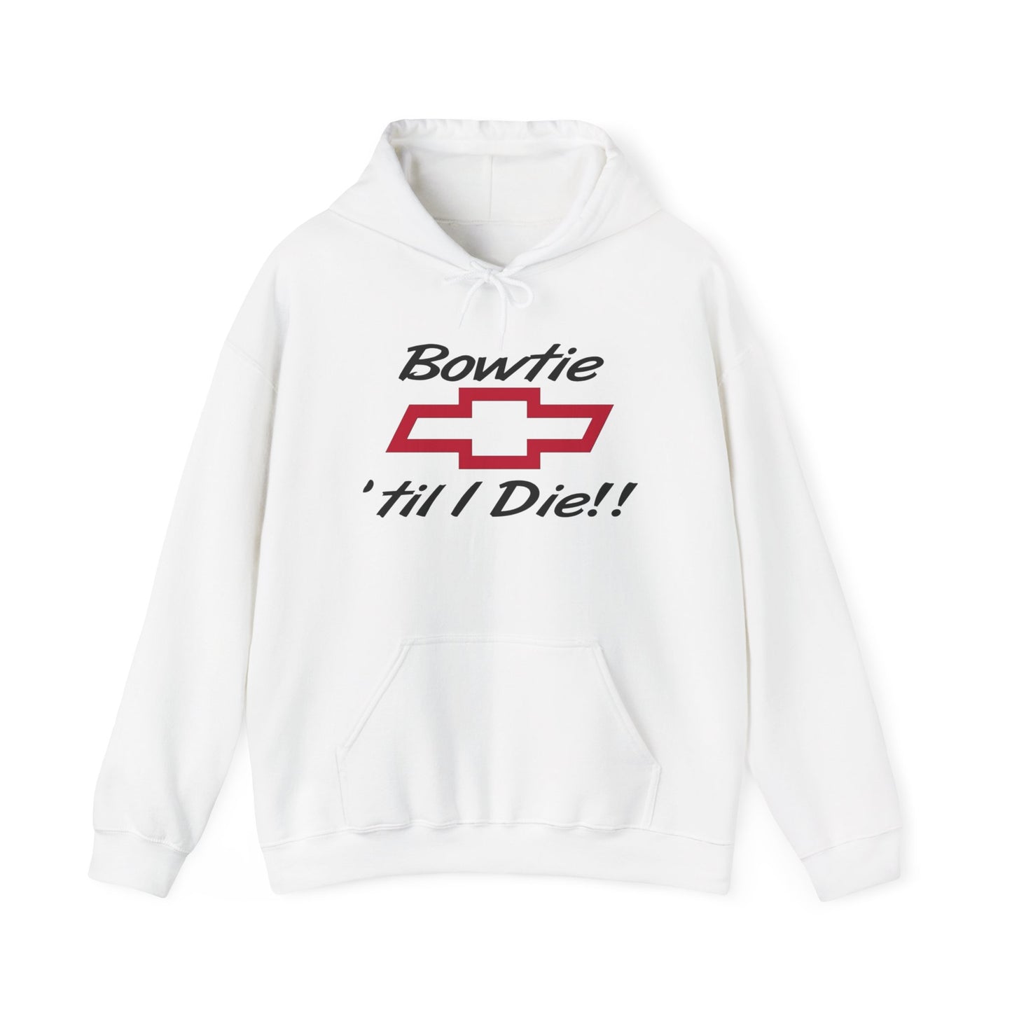 Bowtie Till I Die Chevrolet Graphic Hoodie Heavy Blend™ NEW Sweatshirt