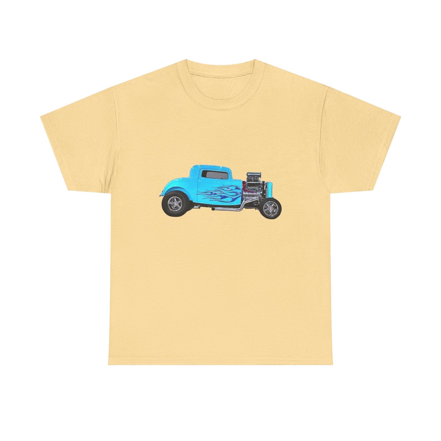 32 Ford Classic Hotrod Graphic T Shirt Unisex Heavy Cotton Tee NEW