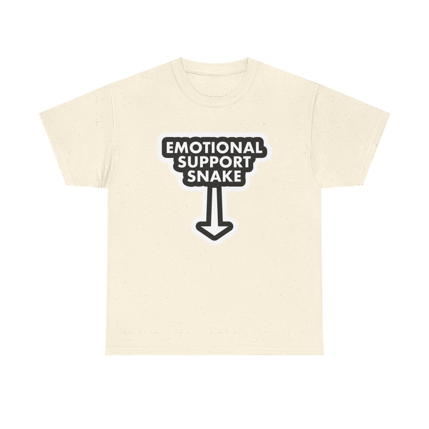 Emotional Support Snake Sex Humor T Shirt Graphic Unisex Heavy Cotton NEW GIFT