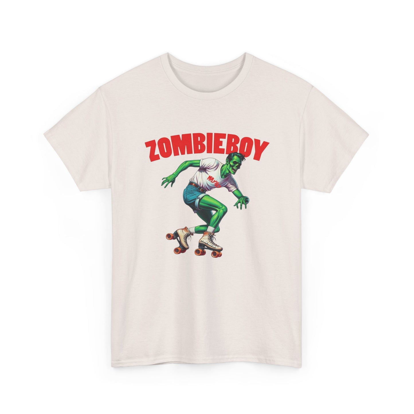 Zombie Boy Graphic T Shirt Unisex Heavy Cotton Tee