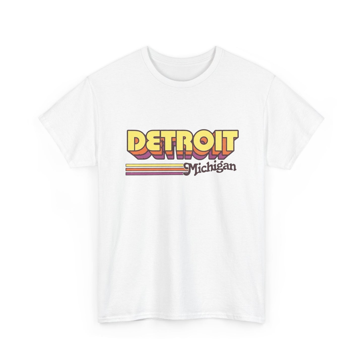Detroit Michigan Graphic T Shirt NEW Adult Tee