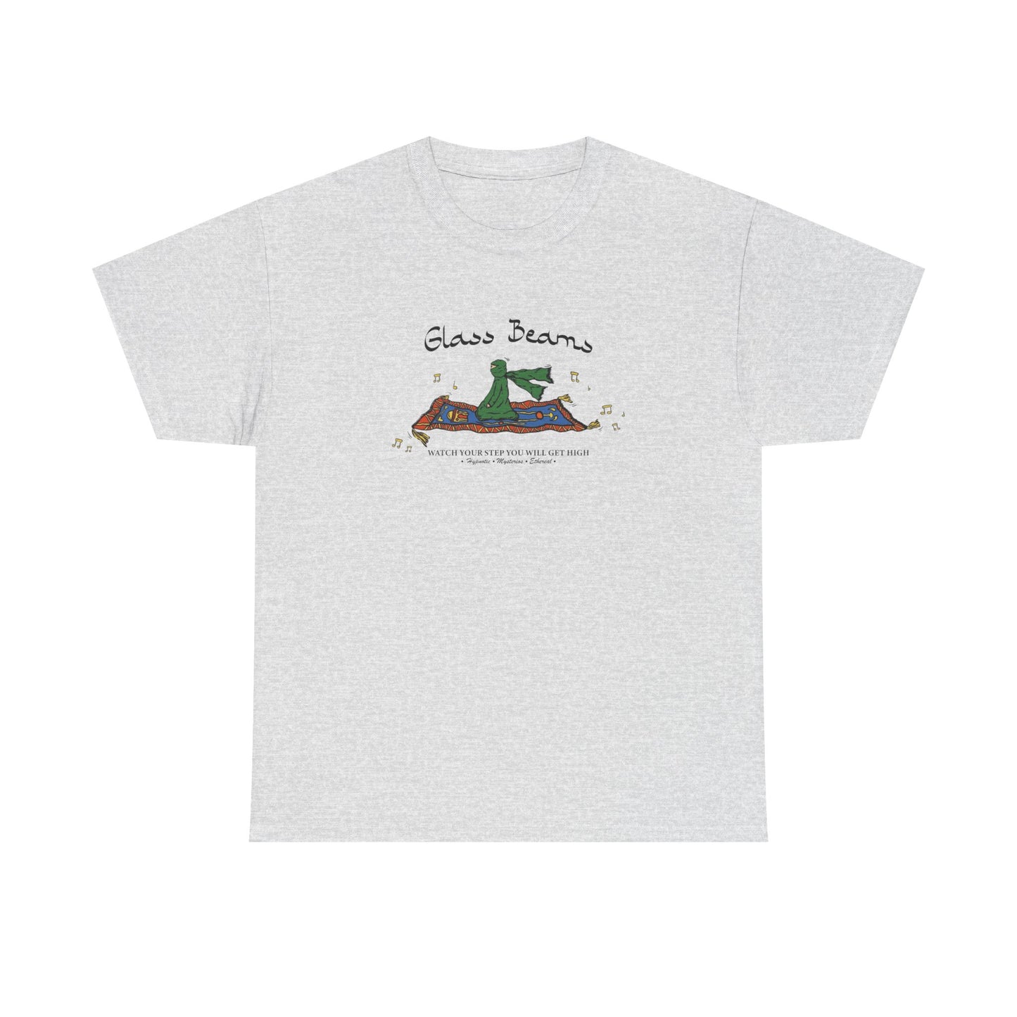 Glass Beams Vintage Graphic T-Shirt Unisex Heavy Cotton Tee