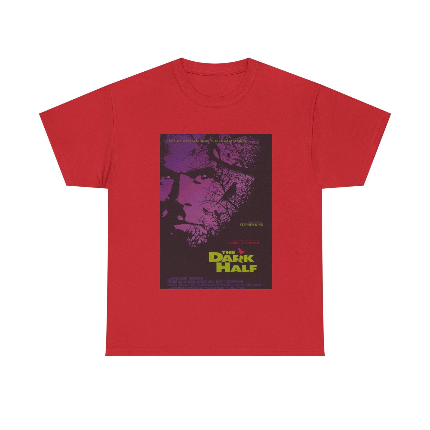 The Dark Half Shirt Vintage Horror Movie Stephen King Retro Unisex Heavy Cotton