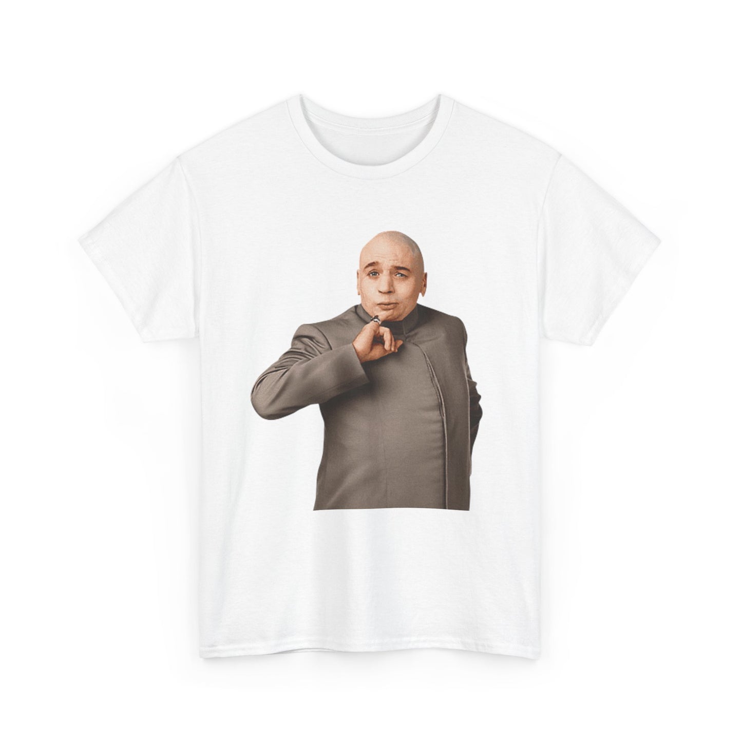 Dr Evil Funny Graphic T Shirt Austin Powers Retro Unisex Heavy Cotton Tee
