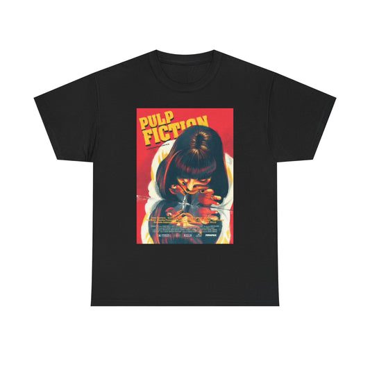Pulp Fiction Vintage Graphic T Shirt NEW Unisex Heavy Cotton Tee
