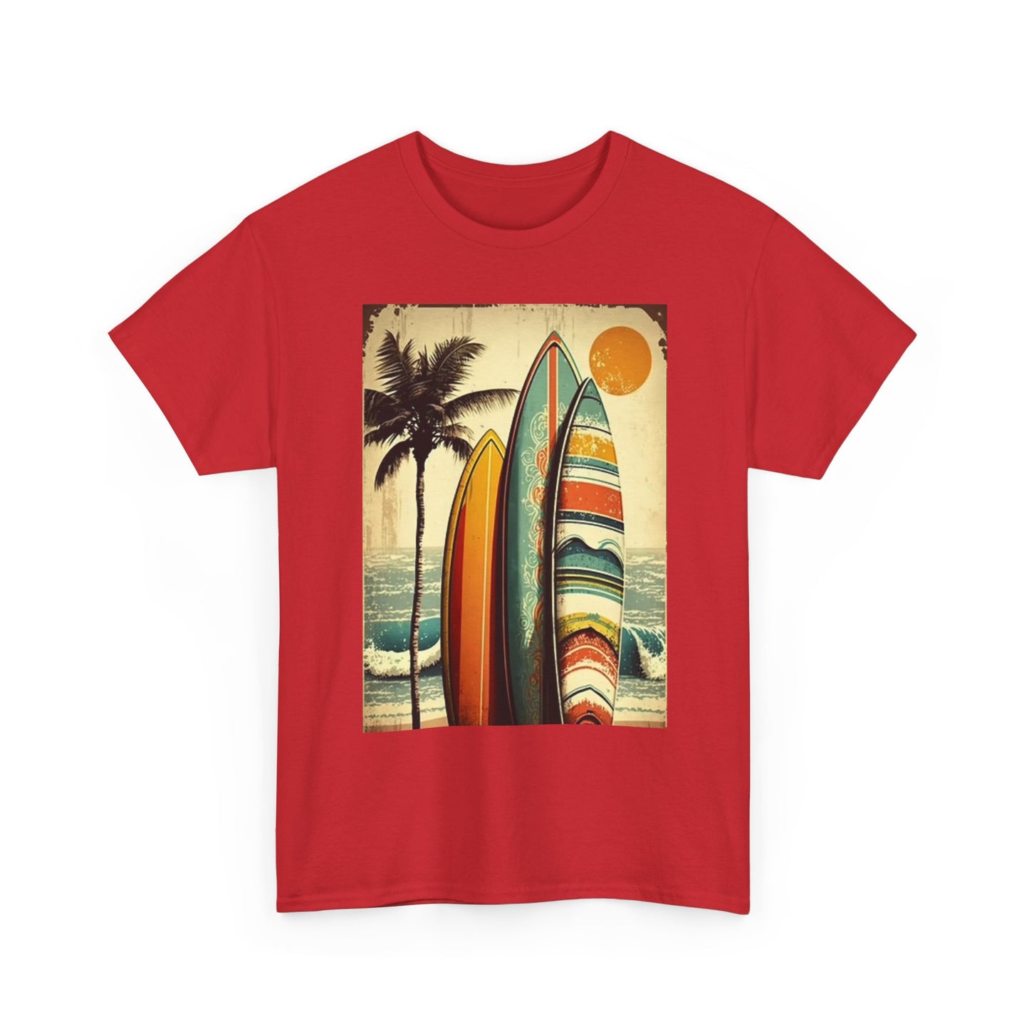 Hawaiian Surfing T Shirt BRAND NEW Apparel Unisex Graphic Tee USA