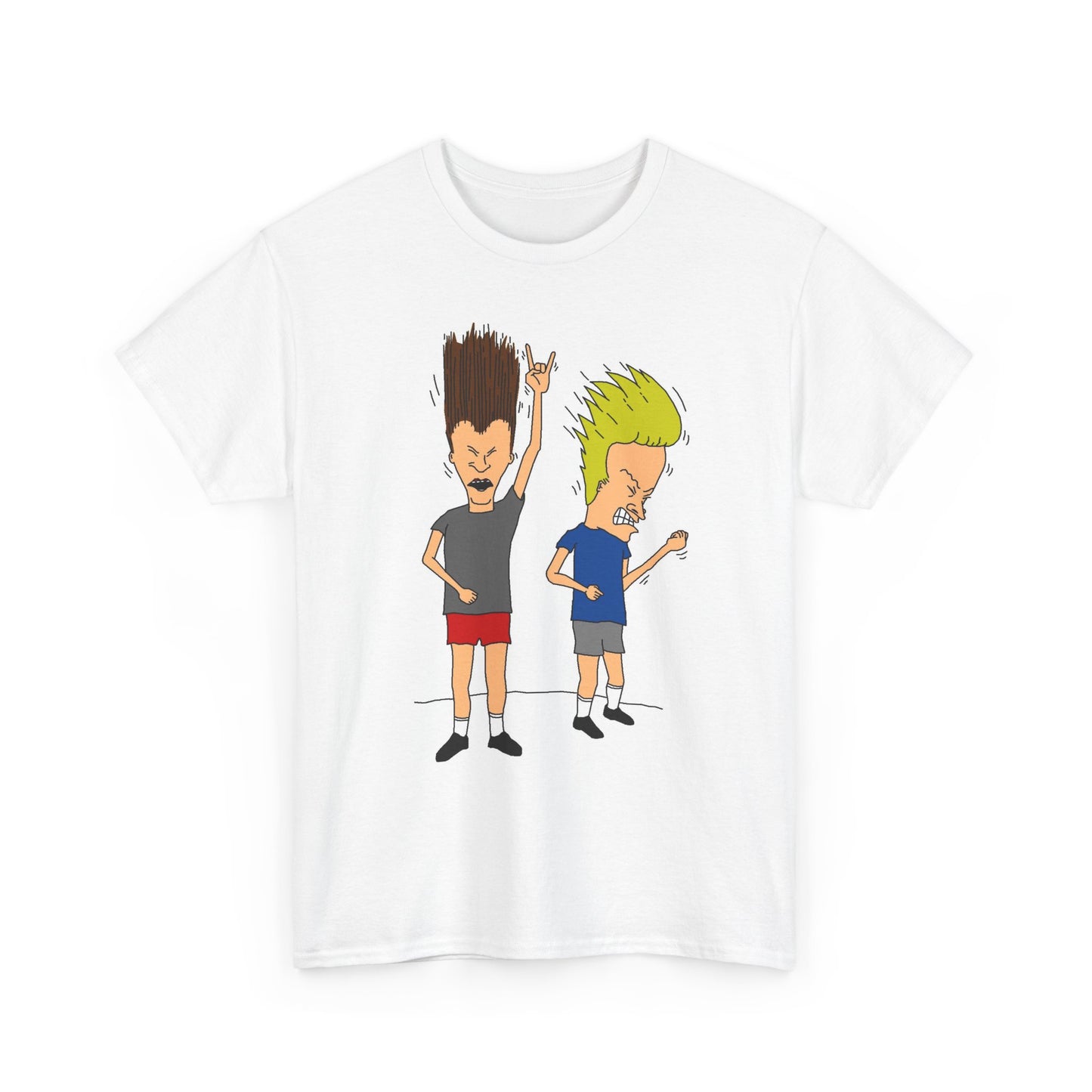 Beavis And Butthead Graphic T Shirt Funny 90s Cartoon Unisex Heavy Cotton Tee 6
