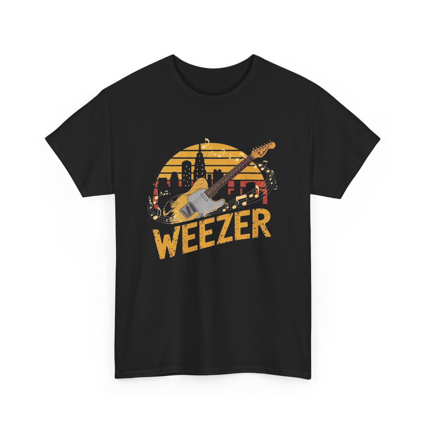 Weezer Retro Graphic T Shirt NEW ADULT Unisex Heavy Cotton Tee