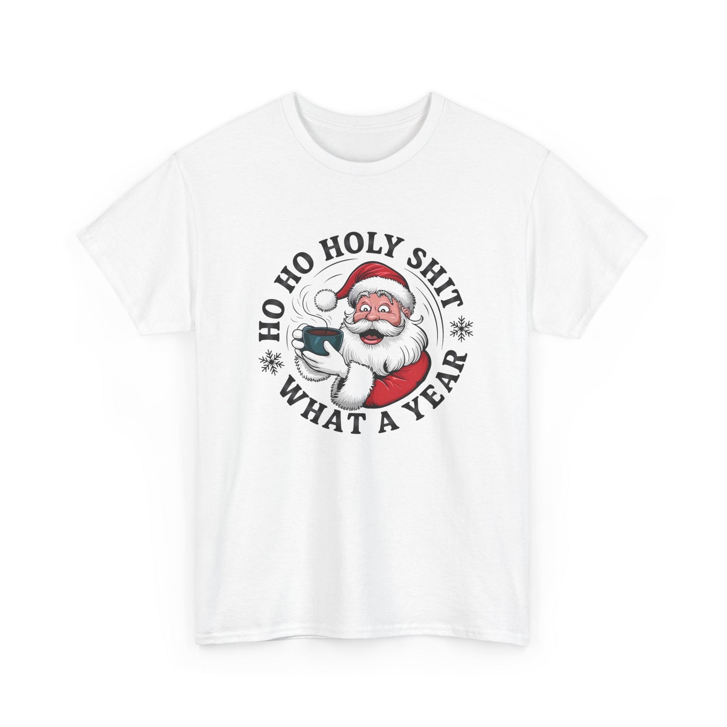 Hilarious Santa Jokes Christmas Graphic T Shirt Unisex NEW Heavy Cotton Tee