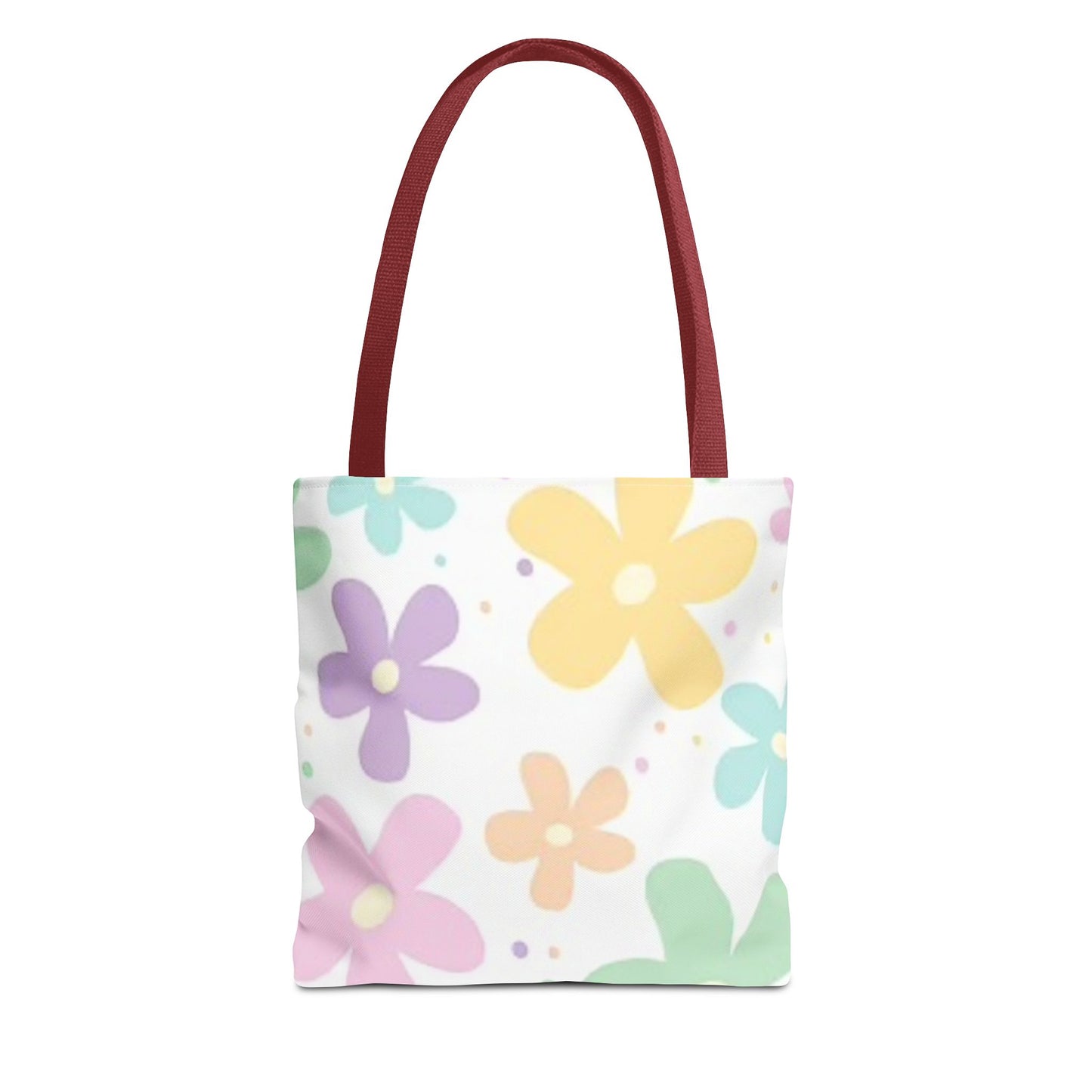 Multi Color Floral Brand NEW Bright Tote Bag (AOP)