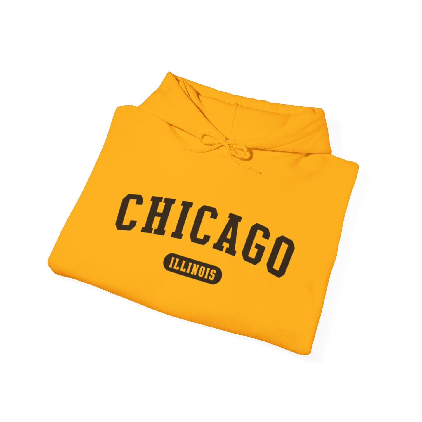 Chicago Graphic Hoodie Unisex Heavy Blend™ Hooded Sweatshirt